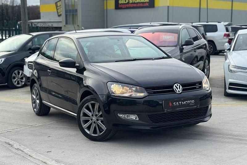 Used VW Polo Match 60 HP (44 kW) 2013 Black Hatchback