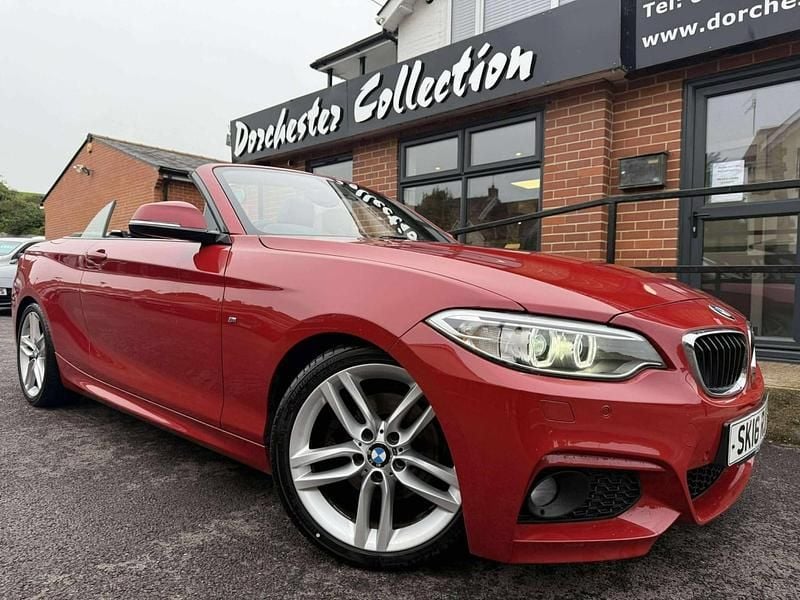 Red Used 2016 BMW 220 M Sport Cabriolet | £11,995 (Good price) - Image 1/4