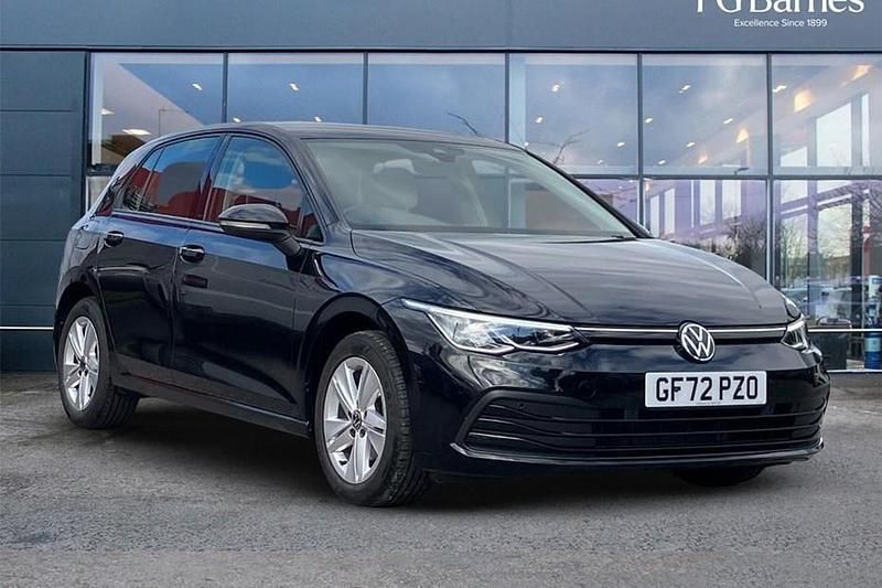 Black Used 2022 VW Golf VIII Life Hatchback | £16,195 (Fair price) - Image 1/1