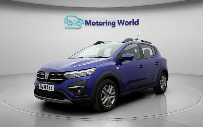 Used Dacia Sandero Comfort 91 HP (66 kW) 2021 Blue Hatchback