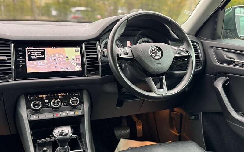 Used Skoda Kodiaq 150 HP (110 kW) 2018 Green SUV