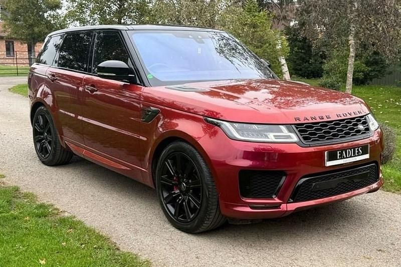 Red Used 2019 Land Rover Range Rover Sport S SUV | £25,895 (Fair price) - Image 1/1