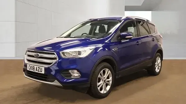 Used Ford Kuga Titanium 150 HP (110 kW) 2018 Blue SUV