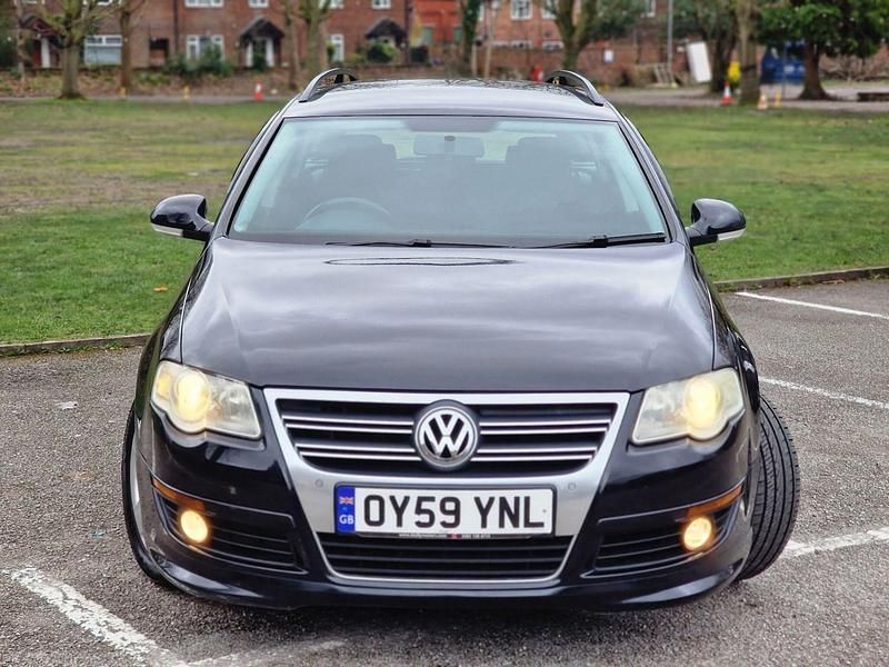 Used VW Passat R-line 170 HP (125 kW) 2009 Black Estate