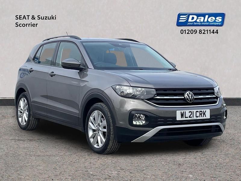Grey Used 2021 VW T-Cross SE SUV | £15,500 (Fair price) - Image 1/4