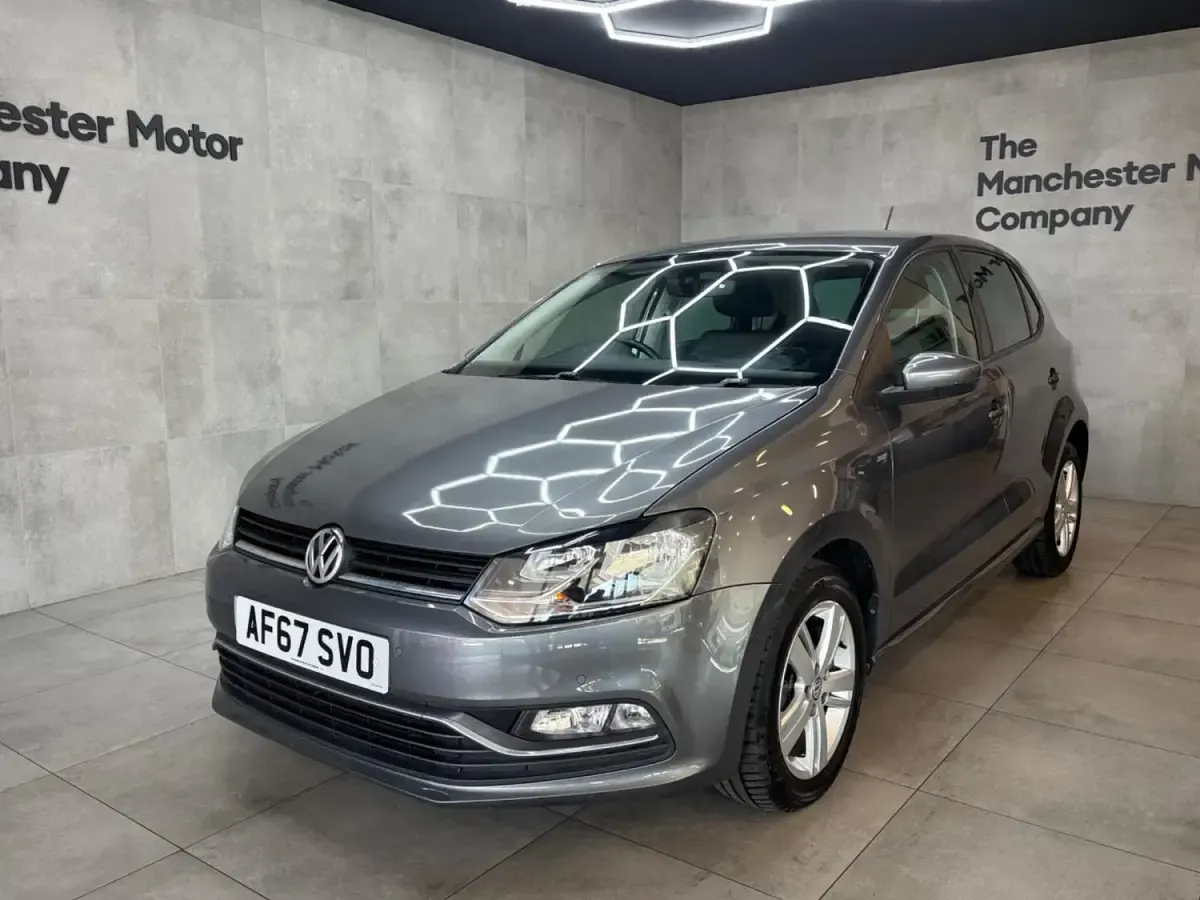 Begagnad VW Polo Edition 75 HK (55 kW) 2017 Grå Halvkombi