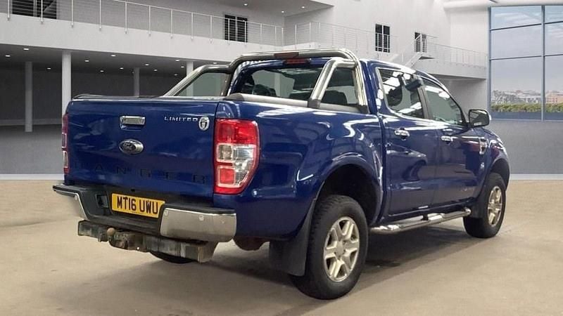 Used Ford Ranger Limited 150 HP (110 kW) 2016 Blue Pickup