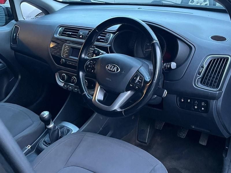 Used Kia Rio 2015 Black Hatchback