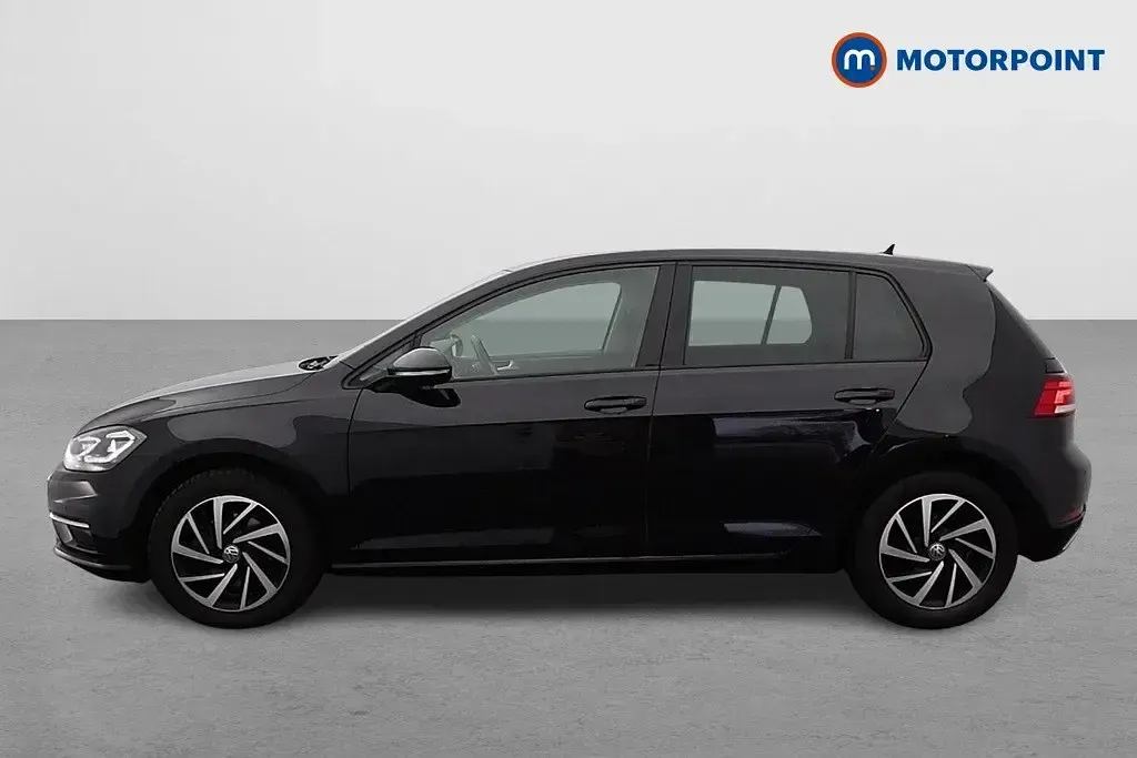 Second-hand VW Golf VII Edition 150 CP (110 kW) 2020 Negru Hatchback