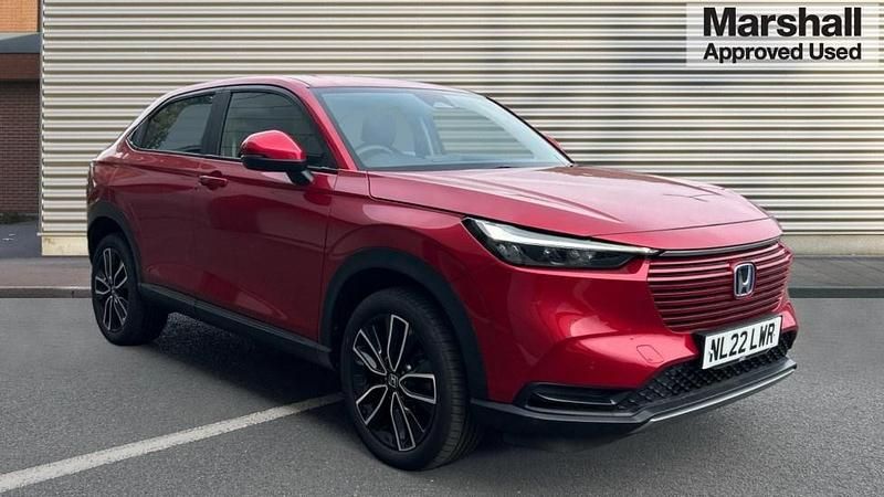 Red Used 2022 Honda HR-V Elegance SUV | £18,397 (Good price) - Image 1/4