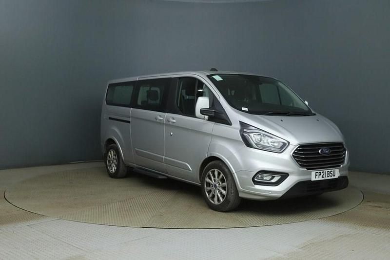 Silver Used 2021 Ford Tourneo Custom Titanium | £16,950 (Super price) - Image 1/3