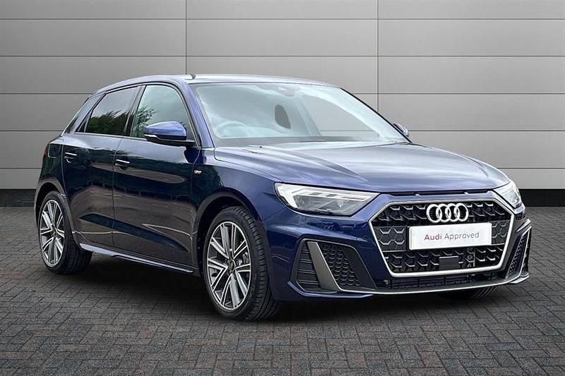 Shell white Used 2024 Audi A1 S-Line Hatchback | £22,195 (Fair price) - Image 1/4