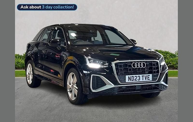 Used Audi Q2 S-Line 110 HP (80 kW) 2023 Black SUV