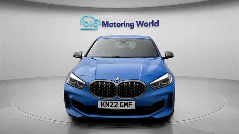 Used BMW M135 302 HP (222 kW) 2022 Blue Hatchback