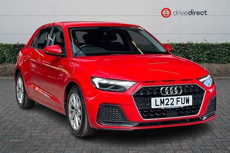Red Used 2022 Audi A1 Sportback Sport Hatchback | £15,550 (Fair price) - Image 1/4