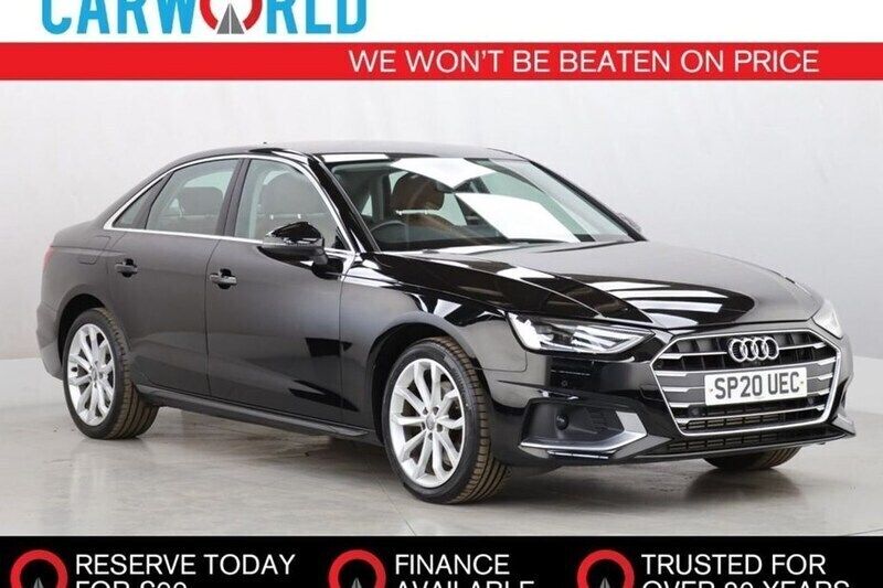 Black Used 2020 Audi A4 Sport Sedan | £18,940 (Good price) - Image 1/1