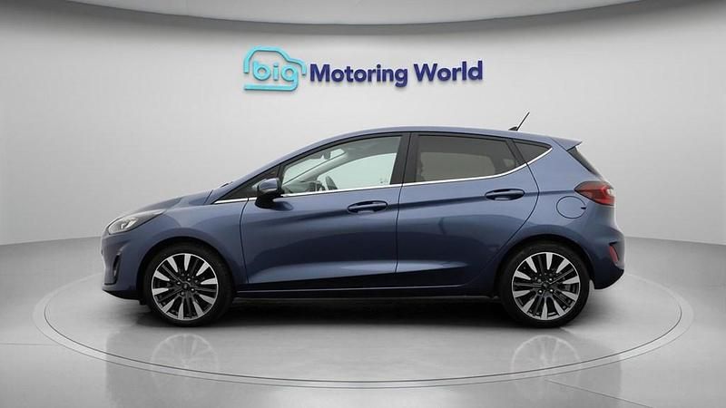 Used Ford Fiesta Titanium X 125 HP (91 kW) 2023 Blue Hatchback