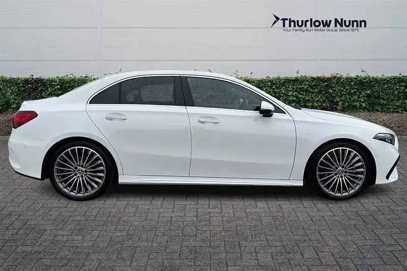 Used Mercedes A200 AMG Line Premium Plus 177 HP (130 kW) 2024 White Sedan