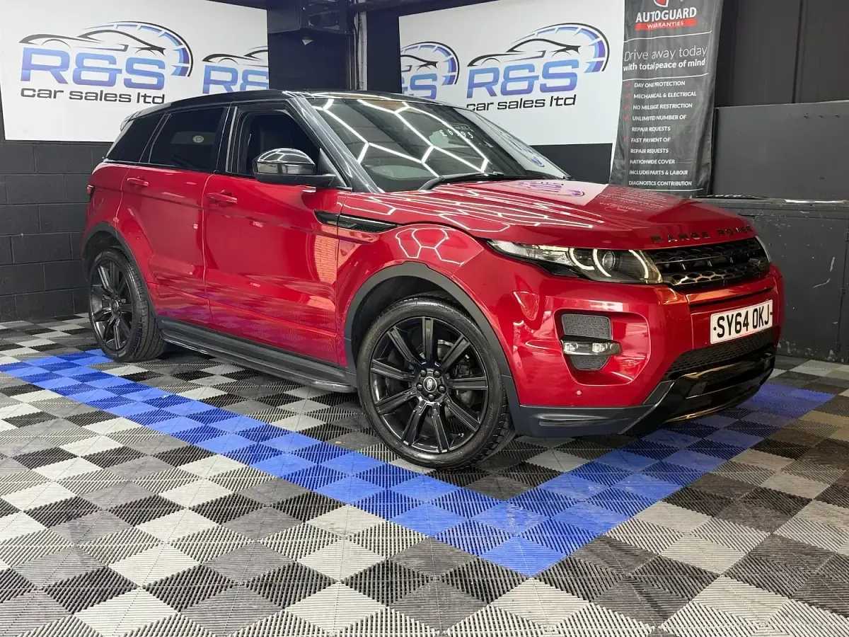 Used Land Rover Range Rover evoque Dynamic 2014 Red SUV