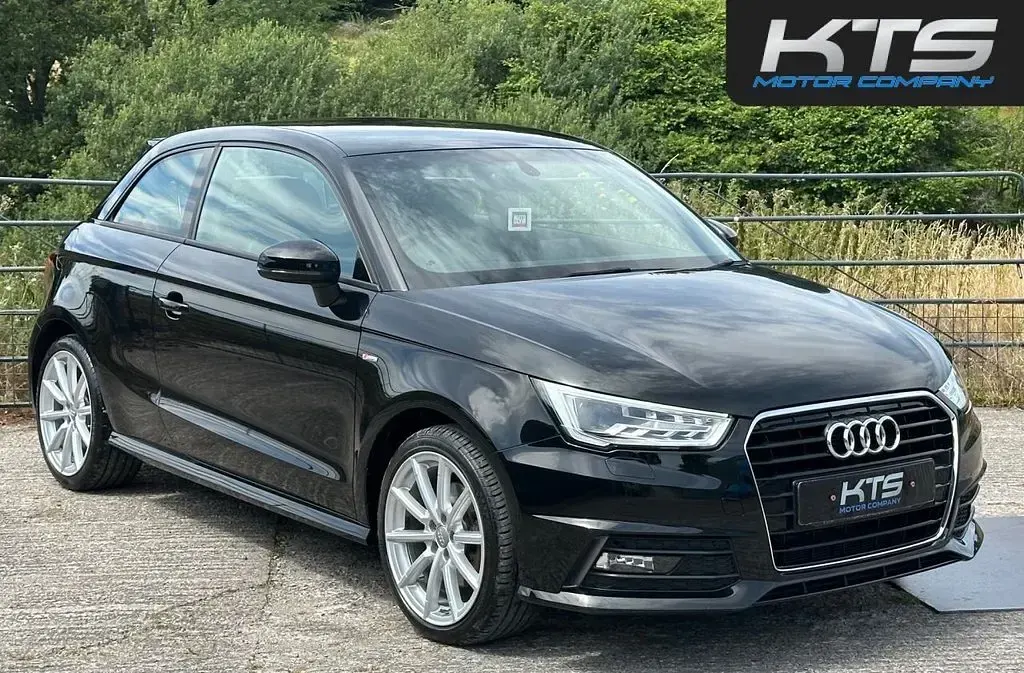 Used Audi A1 S-Line 125 HP (91 kW) 2016 Black Hatchback