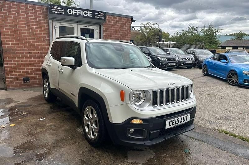 White Used 2015 Jeep Renegade Limited SUV | £6,295 (Fair price) - Image 1/1