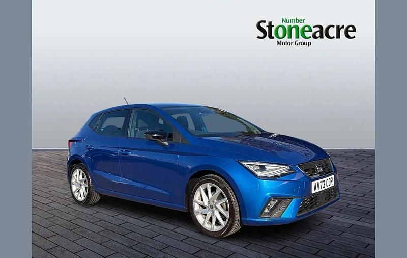 Used Seat Ibiza FR 110 HP (80 kW) 2023 Blue Hatchback