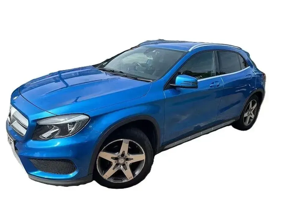 Used Mercedes GLA200 AMG line 136 HP (100 kW) 2015 Blue SUV