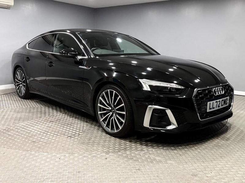 Used Audi A5 Sportback S-Line 190 HP (139 kW) 2022 Black Hatchback