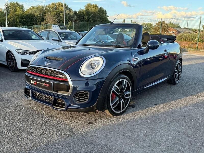 Used Mini John Cooper Works Cabriolet 2018 Blue Cabriolet