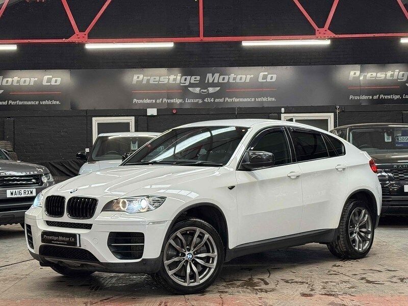 Alpine white Used 2013 BMW X6 M50 Performance SUV | £11,991 - Image 1/4