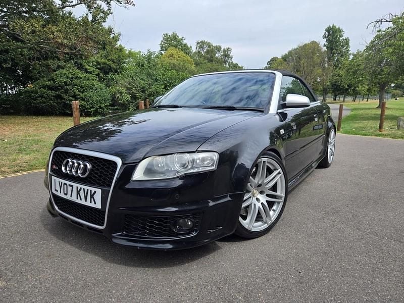 Used Audi RS4 414 HP (304 kW) 2007 Black Cabriolet
