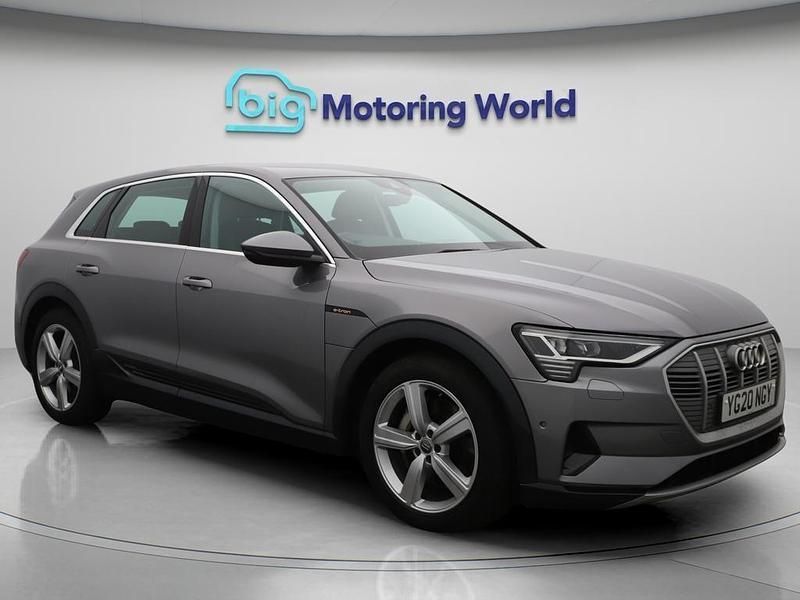 Grey Used 2020 Audi e-tron Design SUV | £14,700 (Fair price) - Image 1/4