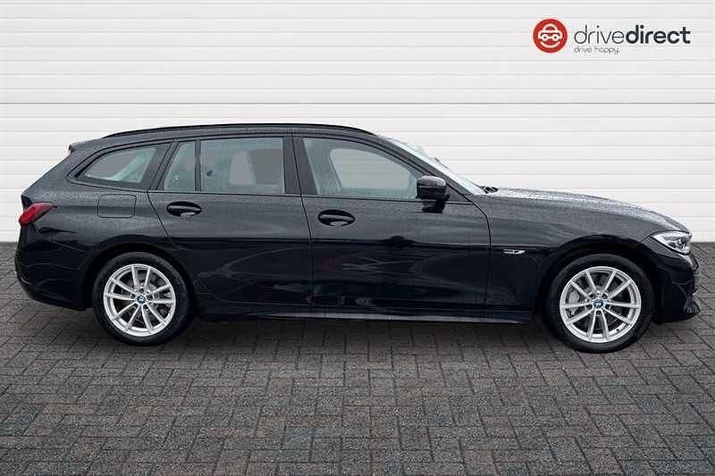 Used BMW 330e Impressive 2021 Black Estate