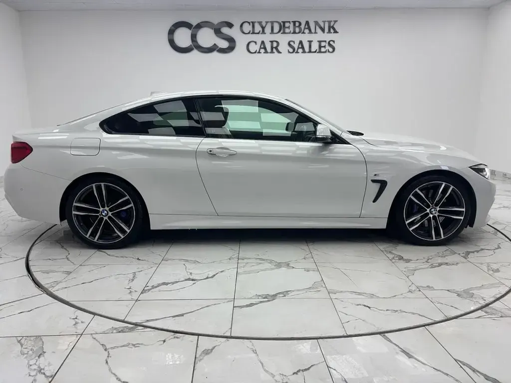 Used BMW 420 M Sport 190 HP (139 kW) 2019 White Coupe