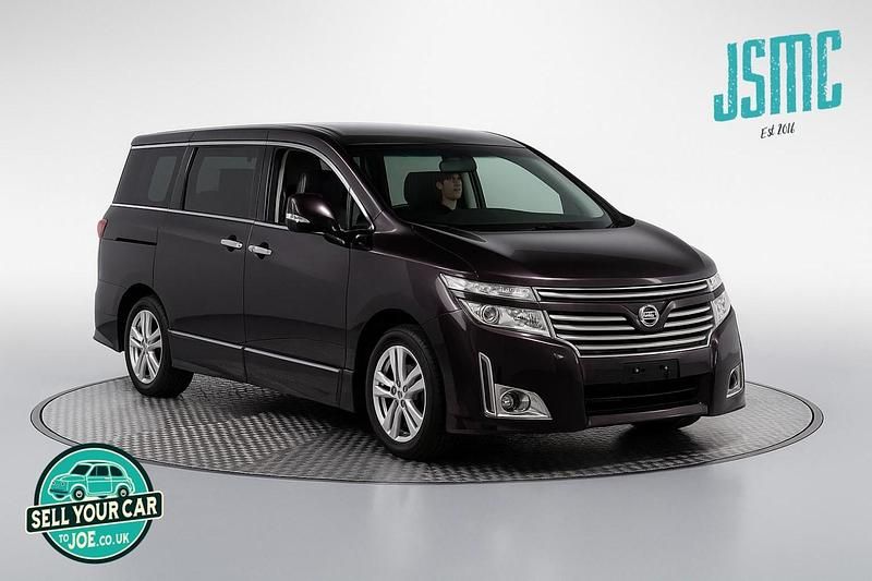 Used Nissan Elgrand 2011 Purple MPV