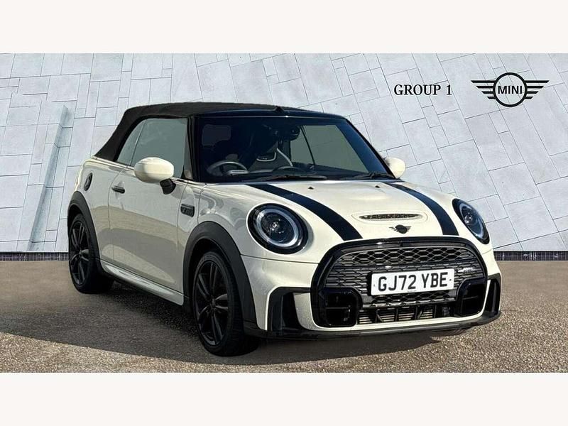 White Used 2022 Mini Cooper S Cabriolet Sport Cabriolet | £18,550 (Fair price) - Image 1/4