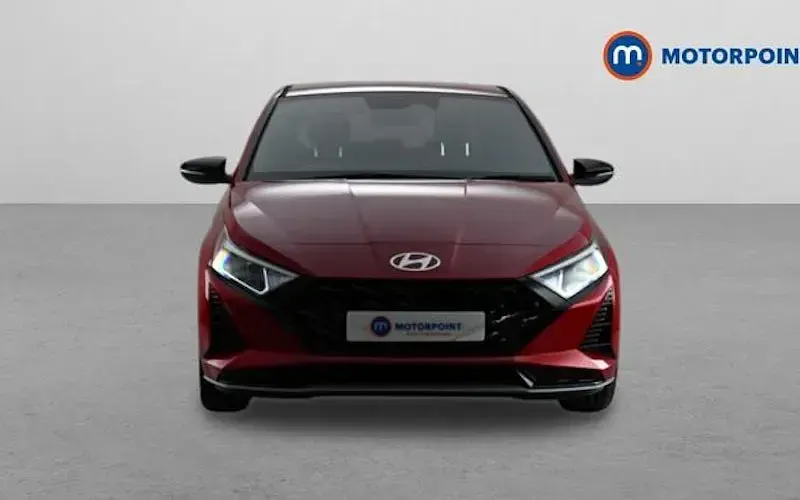Used Hyundai i20 Blackline 90 HP (66 kW) 2026 Red Hatchback