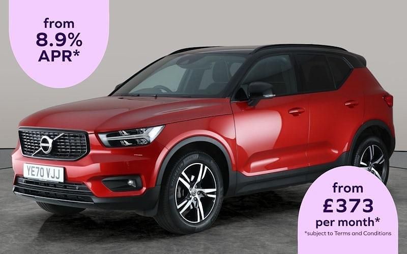 Red Used 2020 Volvo XC40 R-Design SUV | £23,534 (Good price) - Image 1/3