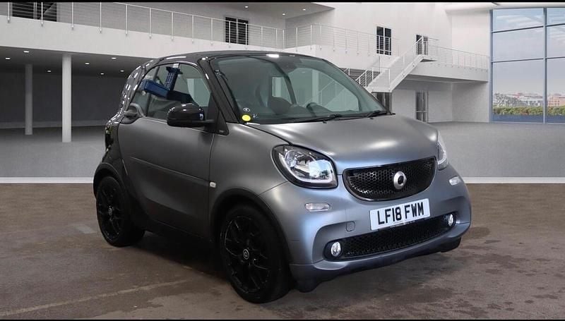 Black Used 2018 Smart ForTwo Coupé Premium Coupe | £4,995 (Good price) - Image 1/4