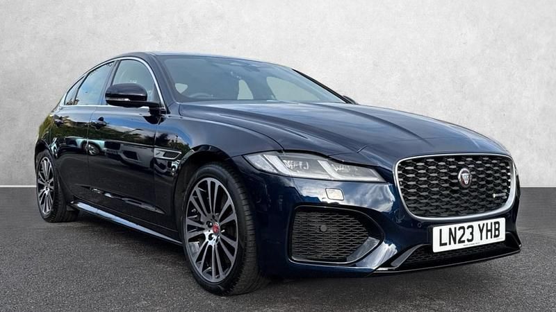 Used Jaguar XF R-Dynamic 247 HP (181 kW) 2023 Blue Sedan
