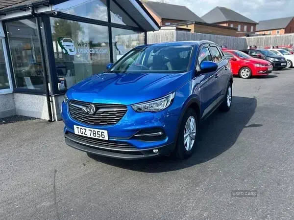 Used Vauxhall Grandland X S 130 HP (95 kW) 2021 Blue SUV