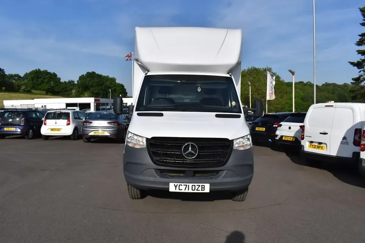 Used Mercedes Sprinter 2021 Green Van
