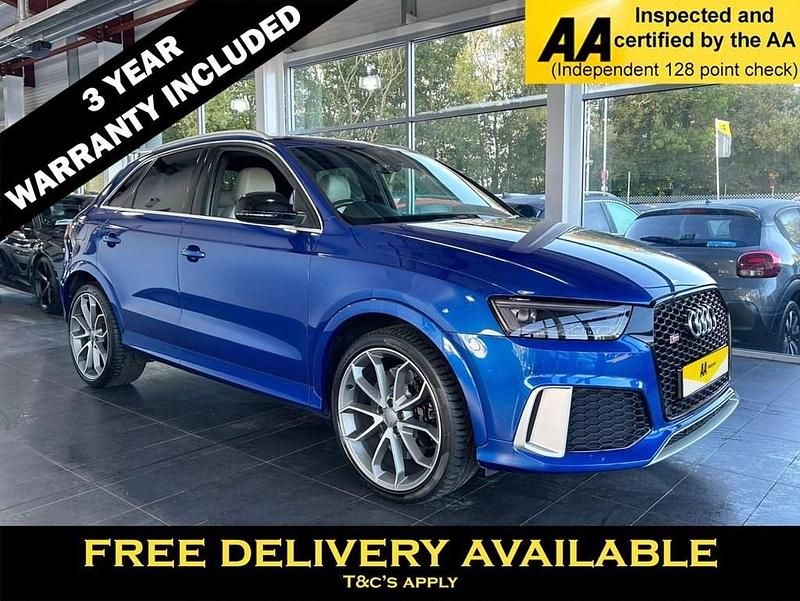 Blue Used 2016 Audi RS Q3 Comfort SUV | £21,495 (Fair price) - Image 1/2