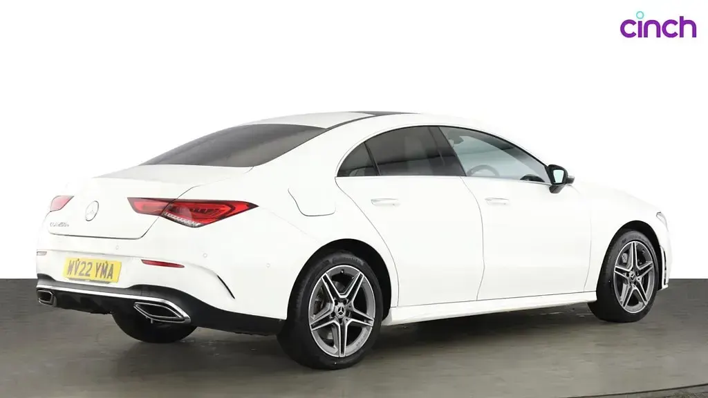 Used Mercedes CLA250 AMG Line Premium Plus 2022 White Coupe