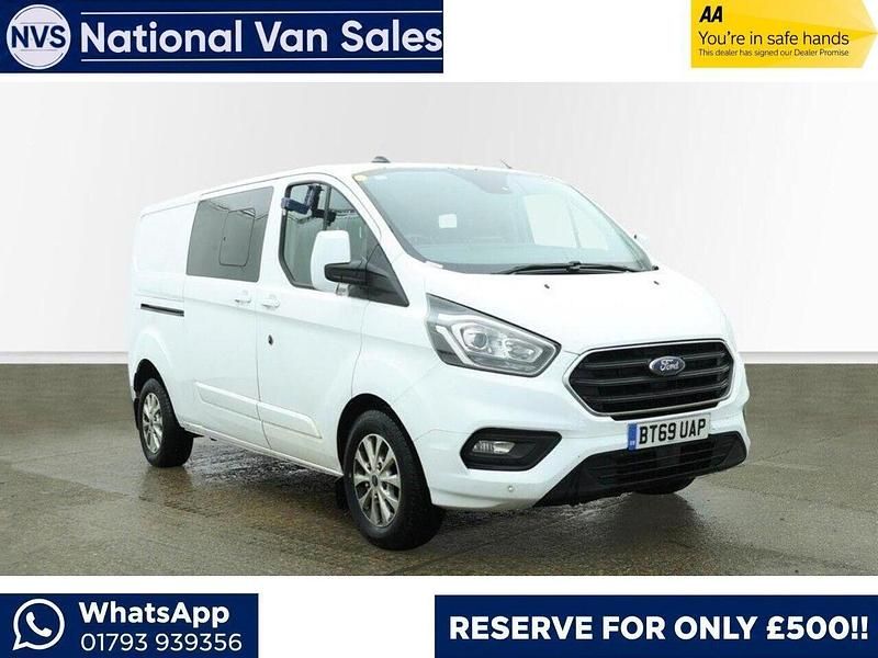 Used Ford Transit Custom Limited 130 HP (95 kW) 2019 White Van