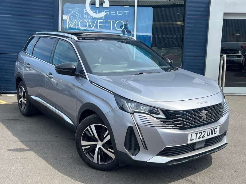 Grey Used 2022 Peugeot 5008 GTi MPV | £21,495 (Fair price) - Image 1/4