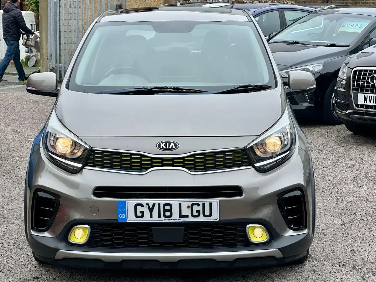 Used Kia Picanto X-Line 83 HP (61 kW) 2018 Silver Hatchback