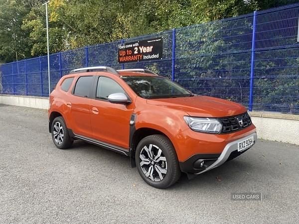 Orange Used 2022 Dacia Duster Prestige SUV | £15,690 (Fair price) - Image 1/3