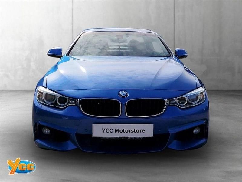 Used BMW 435 M Sport 313 HP (230 kW) 2016 Blue Cabriolet