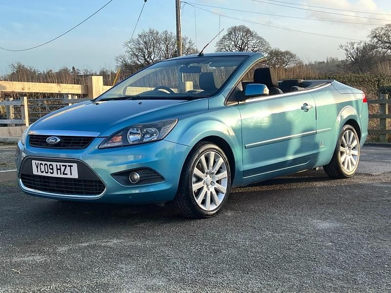 Used Ford Focus Cabriolet Convertible 2009 Blue Cabriolet